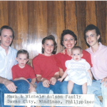 1991 aulson family in mindinao, philippines